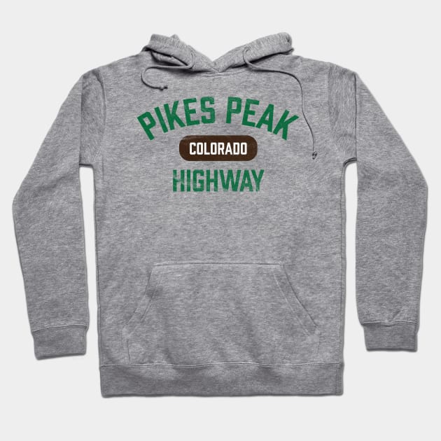 Pikes Peak Highway - Colorado Rocky Mountains Hoodie by TGKelly